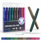 🎁⏰Set van 9 uitwisbare gelpennen in verschillende kleuren