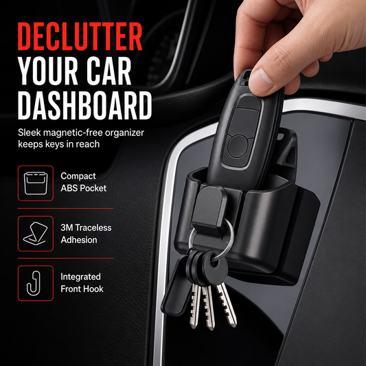 🎁⏰Car Key Fob Holder with Hook