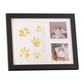 🐾 50% KORTING! DIY-herinneringsset voor pootafdrukken van huisdieren – houten lijst, zachte klei & ruimte voor een foto – bewaar een dierbare herinnering voor altijd 🖼️🐱