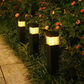Waterdichte zonne-tuin buitenverlichting vierkante grondpin pad- en gazonverlichting voor tuin- en landschapsdecoratie
