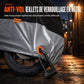 🏍️ Motorfietshoes met openingen voor het slot – Oxford-stof, bevestigingsgesp en reflecterende details, maten M tot 4XL voor bescherming tegen regen, stof en zon ✨