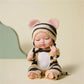 ⏳ Tijdelijke aanbieding⏳ 🍼 Mini-Babypoppenset met Dierenoutfits