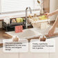 🧽 Multifunctional Sink Drain Rack for Kitchen Organization