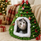 ⏰🎁Gezellige Kerstboom Kattenmand