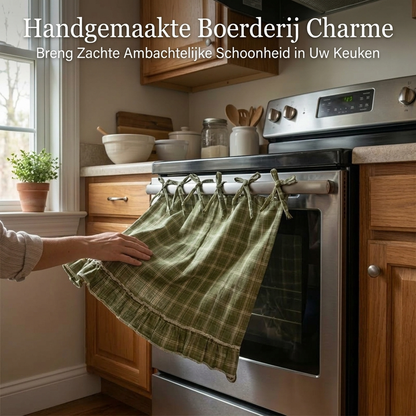 ⏰🎁Boerenstijl geplooide ovendeurrok