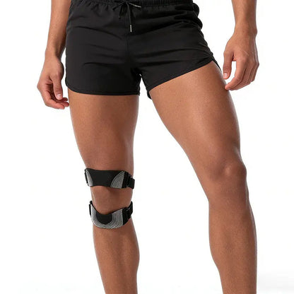 🔥50% KORTING📢🏃 Verstelbare knieband met knieschijfsteun – brace met twee banden voor actieve ondersteuning en dagelijks comfort ✨