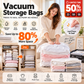 ⏳ALLEEN VANDAAG IN DE UITVERKOOP!🏆🧳Vacuümzakken zonder pomp – Gewoon dichtdrukken en klaar, geen pomp nodig. Bespaart 80% ruimte, houdt kleding droog en stofvrij. Perfect voor volumineus beddengoed en spullen die je buiten het seizoen niet gebruikt.